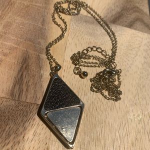 Long Geometric Necklace